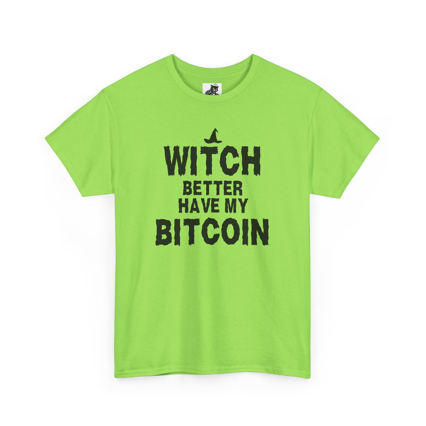 Witch Better Have My Bitcoin (Version 2) Graphic Tee - Crypto Halloween T-Shirt