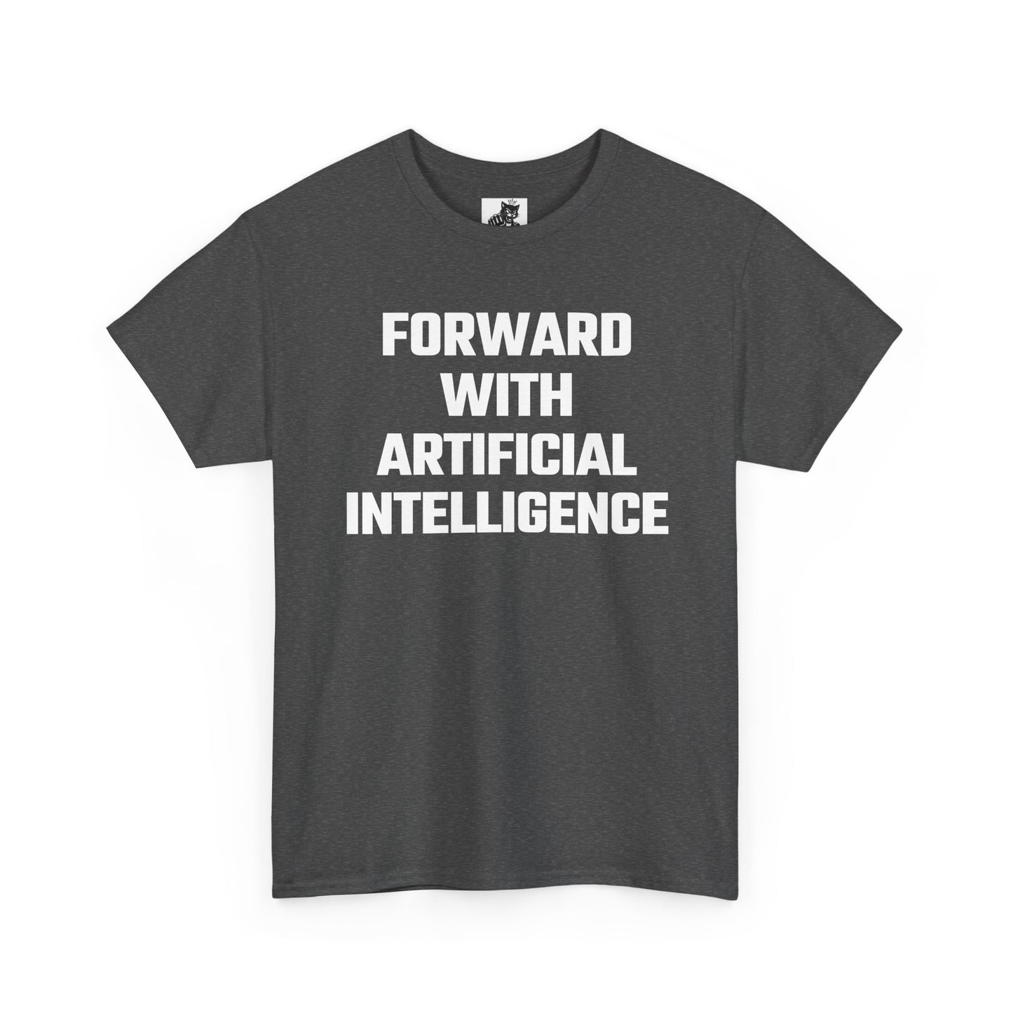 Forward With Artificial Intelligence Graphic Tee - Unisex Cotton T-Shirt