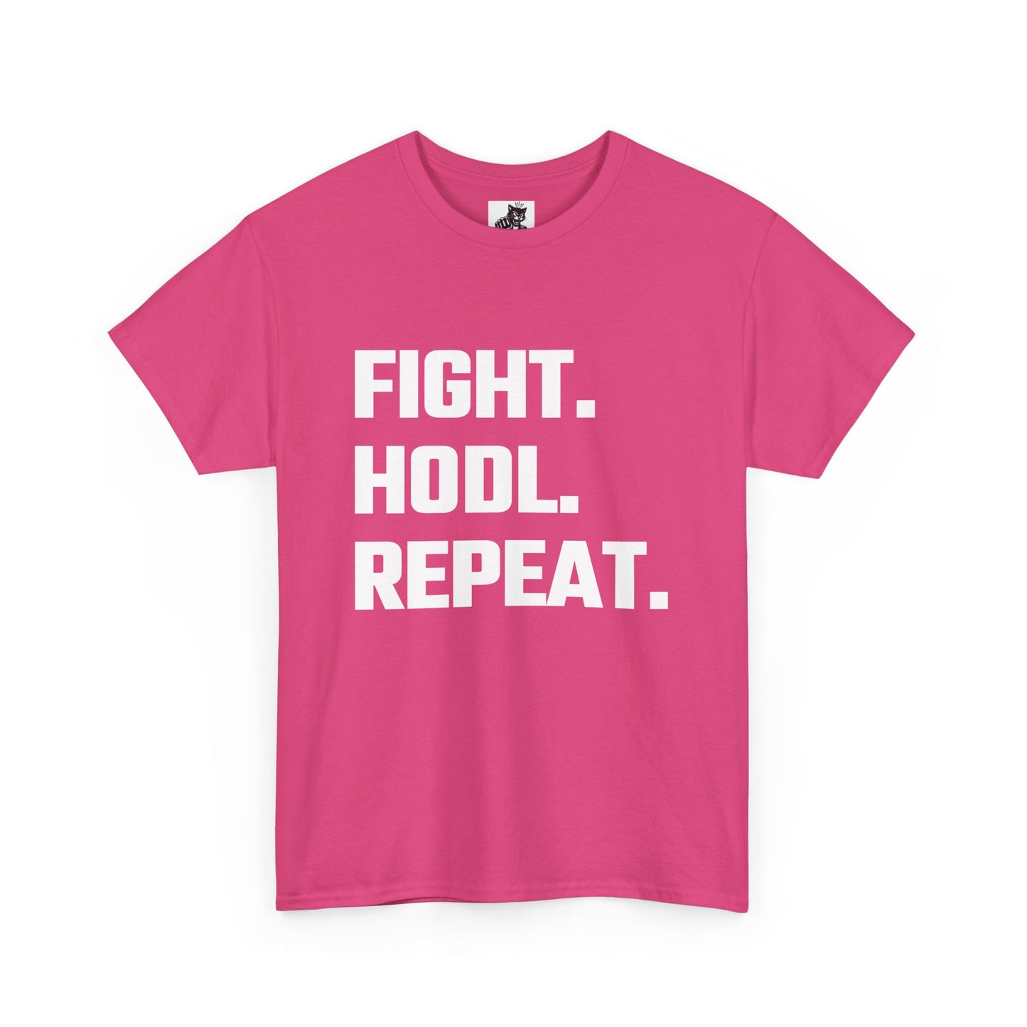 Fight. HODL. Repeat. Graphic Tee - Unisex Cotton T-Shirt