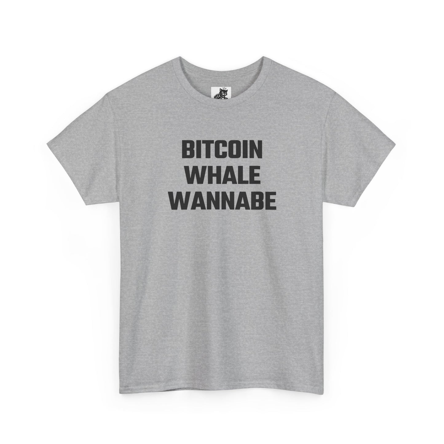 Bitcoin Whale Wannabe Crypto Themed T-Shirt