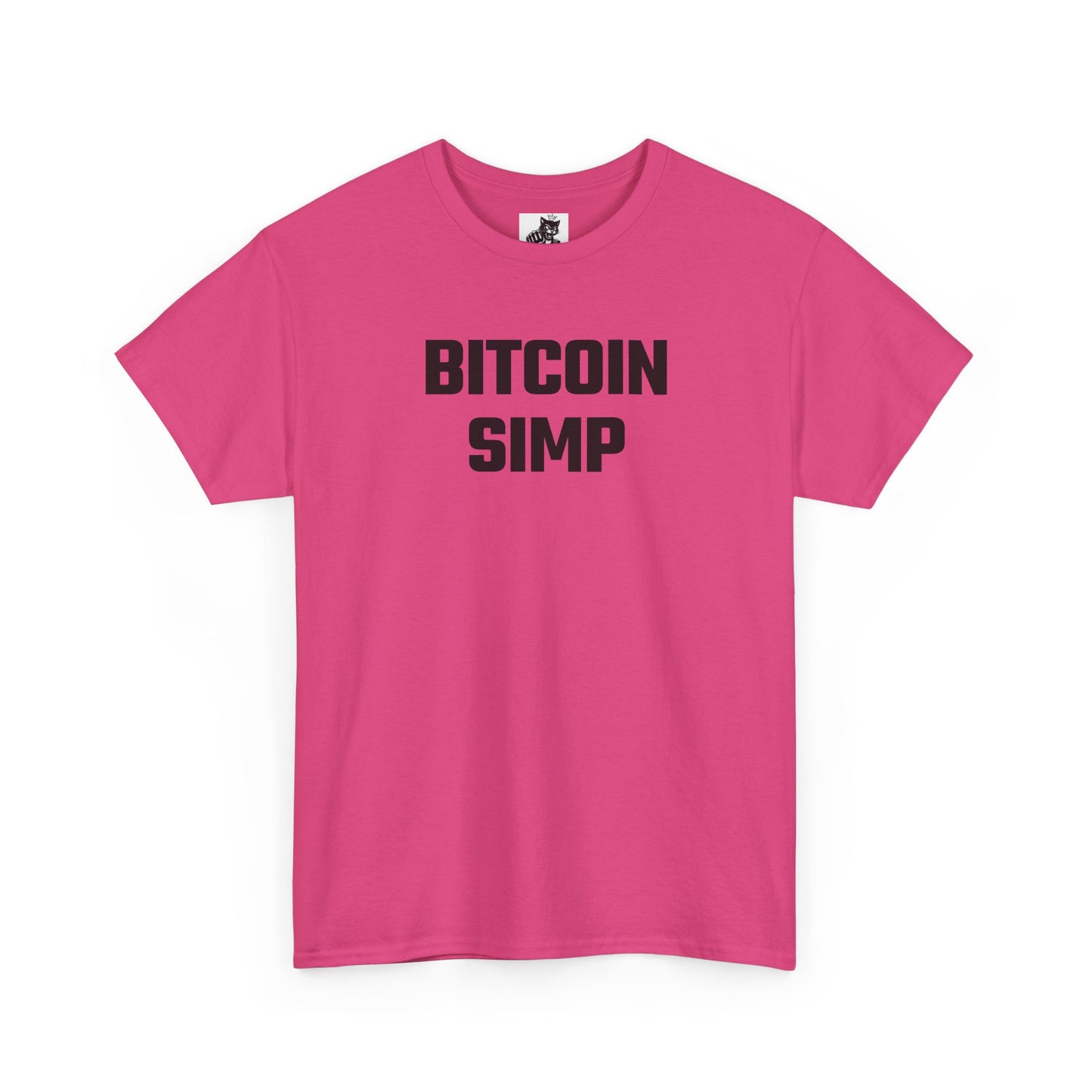 Bitcoin Simp (Version 2) Graphic Tee - Unisex Cotton T-Shirt