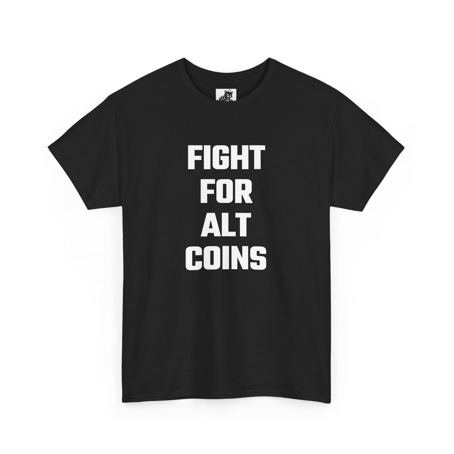 Fight For Alt Coins Graphic Tee - Unisex Cotton T-Shirt