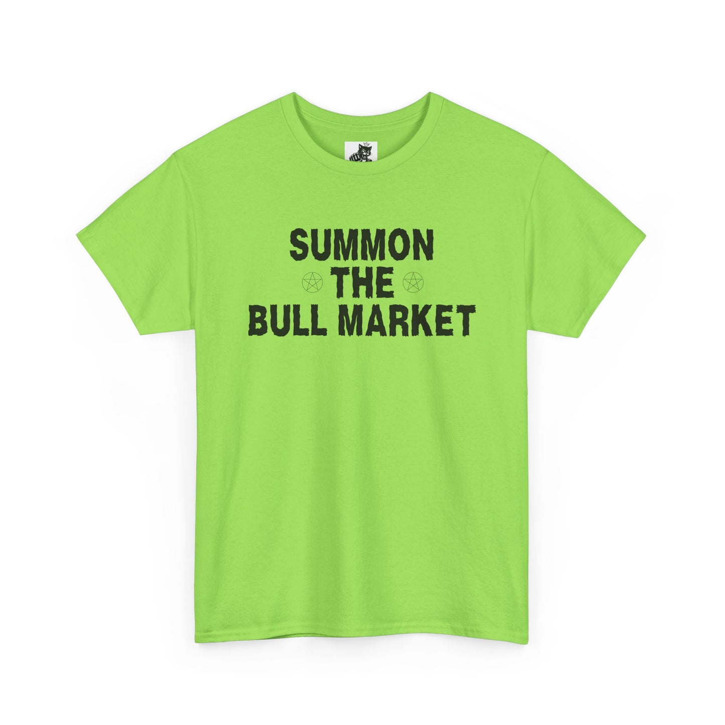 Summon The Bull Market (Version 2) Graphic Tee - Crypto Halloween T-Shirt