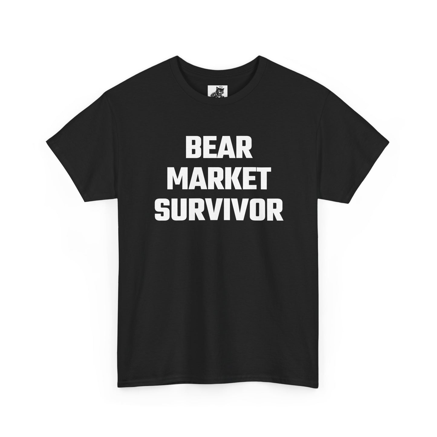 Bear Market Survivor Graphic Tee - Unisex Cotton T-Shirt