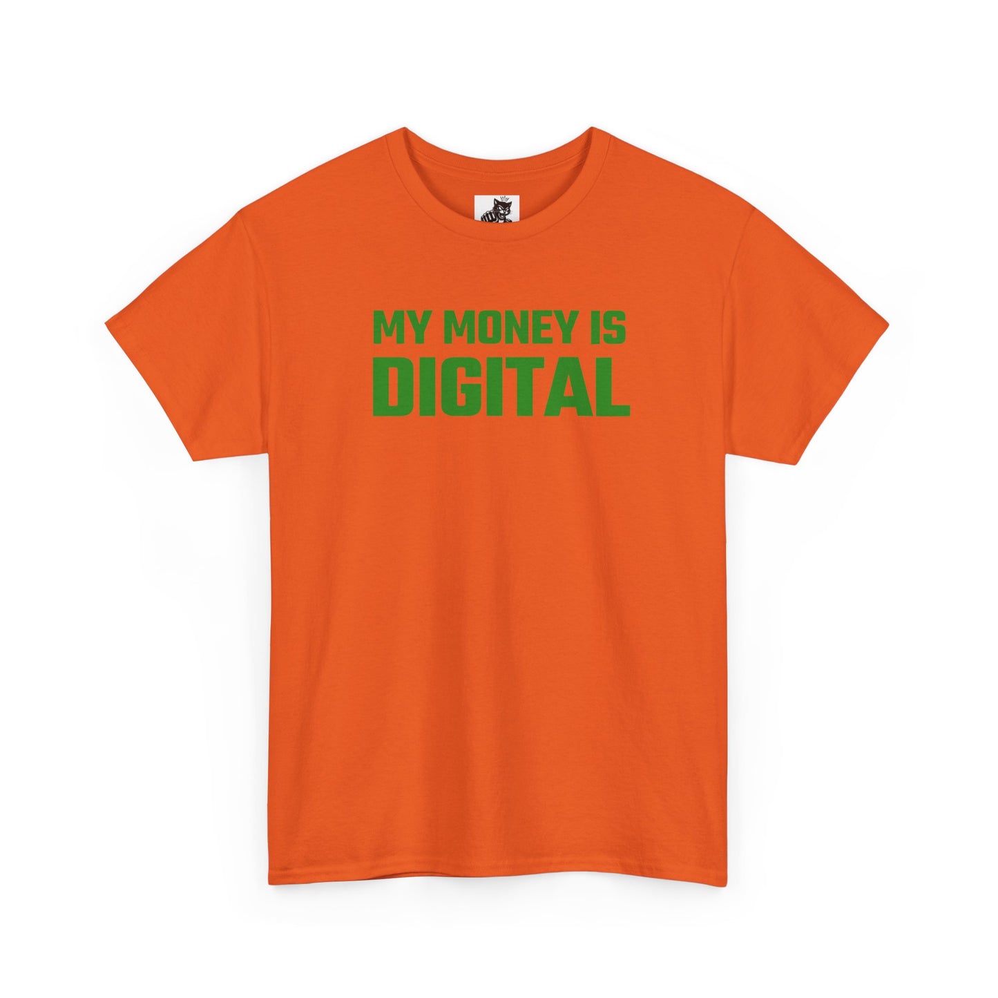My Money Is Digital (Green) - Crypto Themed T-Shirt