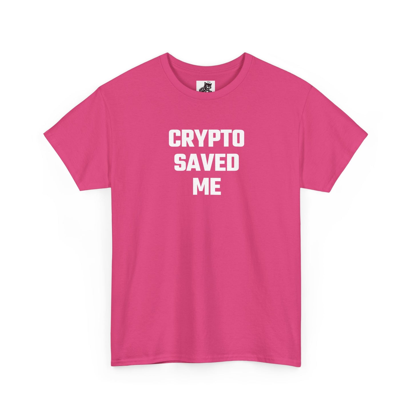 Crypto Saved Me Graphic Tee - Unisex Cotton T-Shirt
