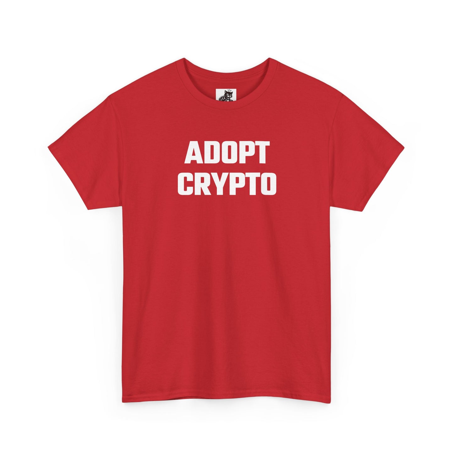 Adopt Crypto Graphic T-Shirt