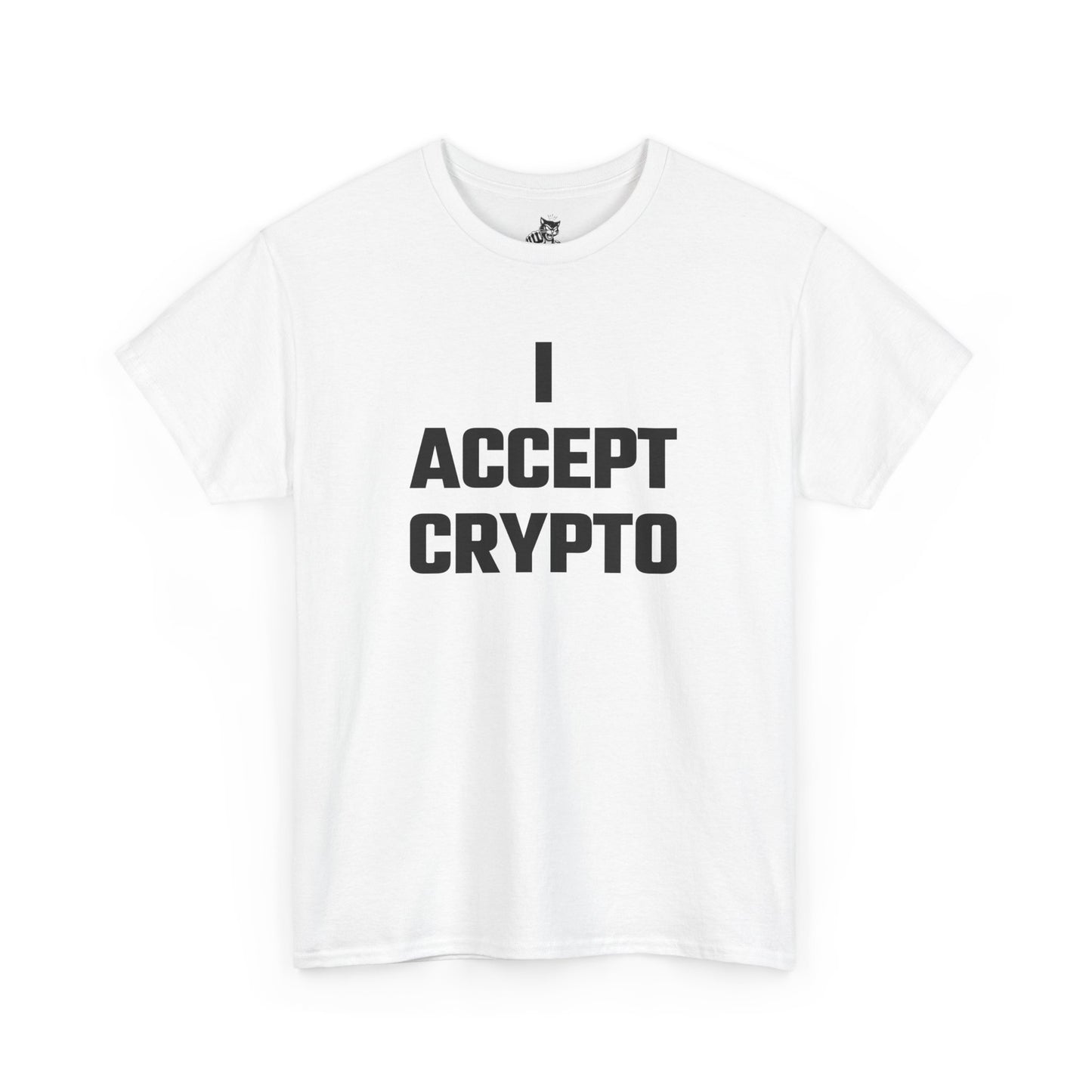 I Accept Crypto Graphic Tee - Unisex Cotton T-Shirt