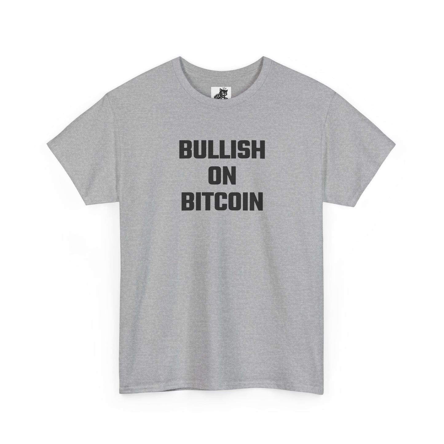 Bullish On Bitcoin Crypto Themed T-Shirt