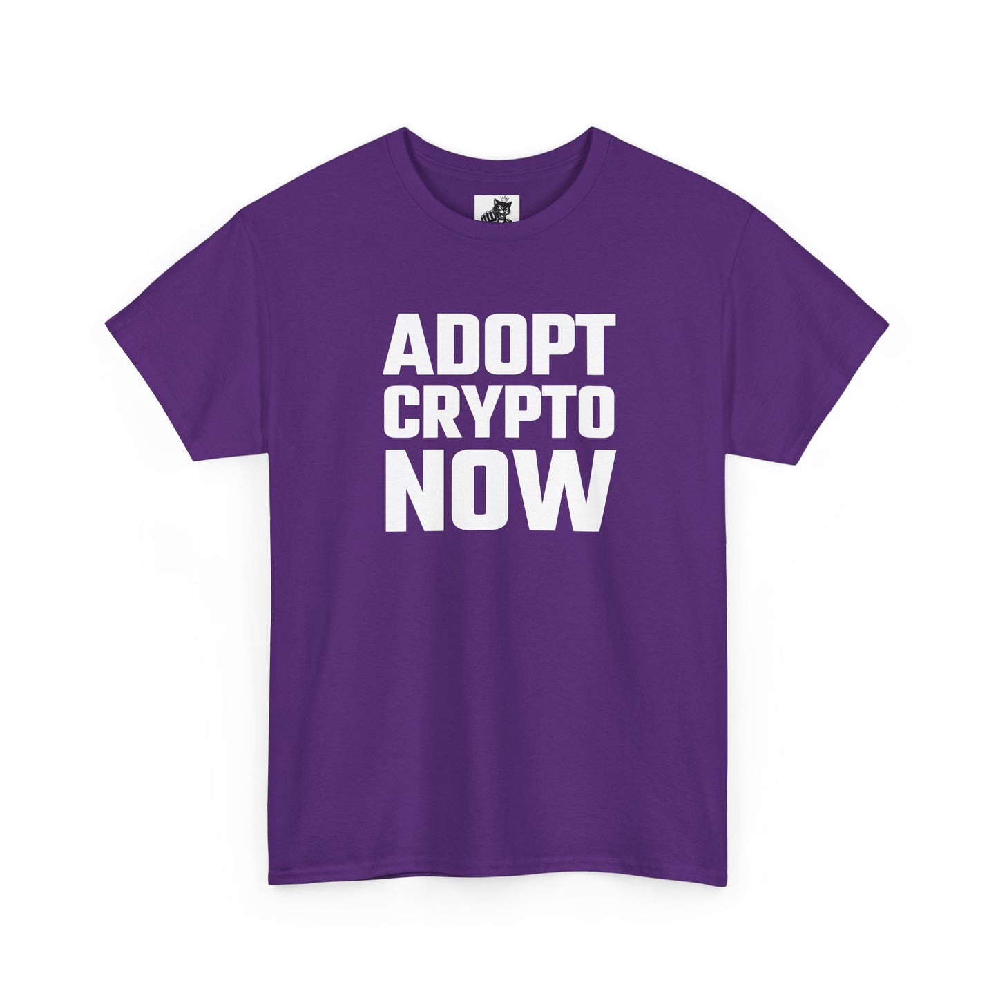 Adopt Crypto Now Graphic T-Shirt