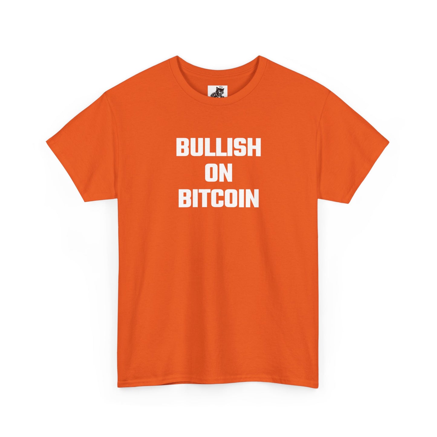 Bullish On Bitcoin Crypto Themed T-Shirt