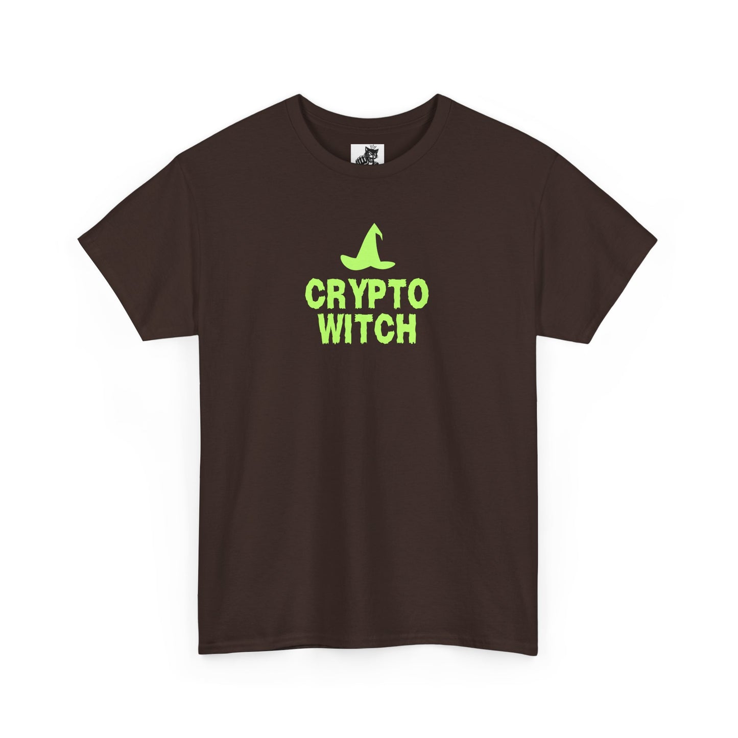 Crypto Witch (Version 2) Graphic Tee - Crypto Halloween T-Shirt