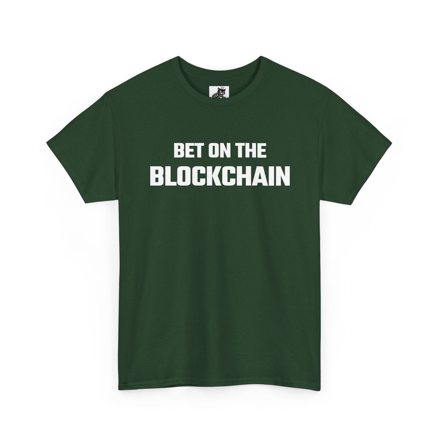 Bet On The Blockchain Crypto Themed T-Shirt
