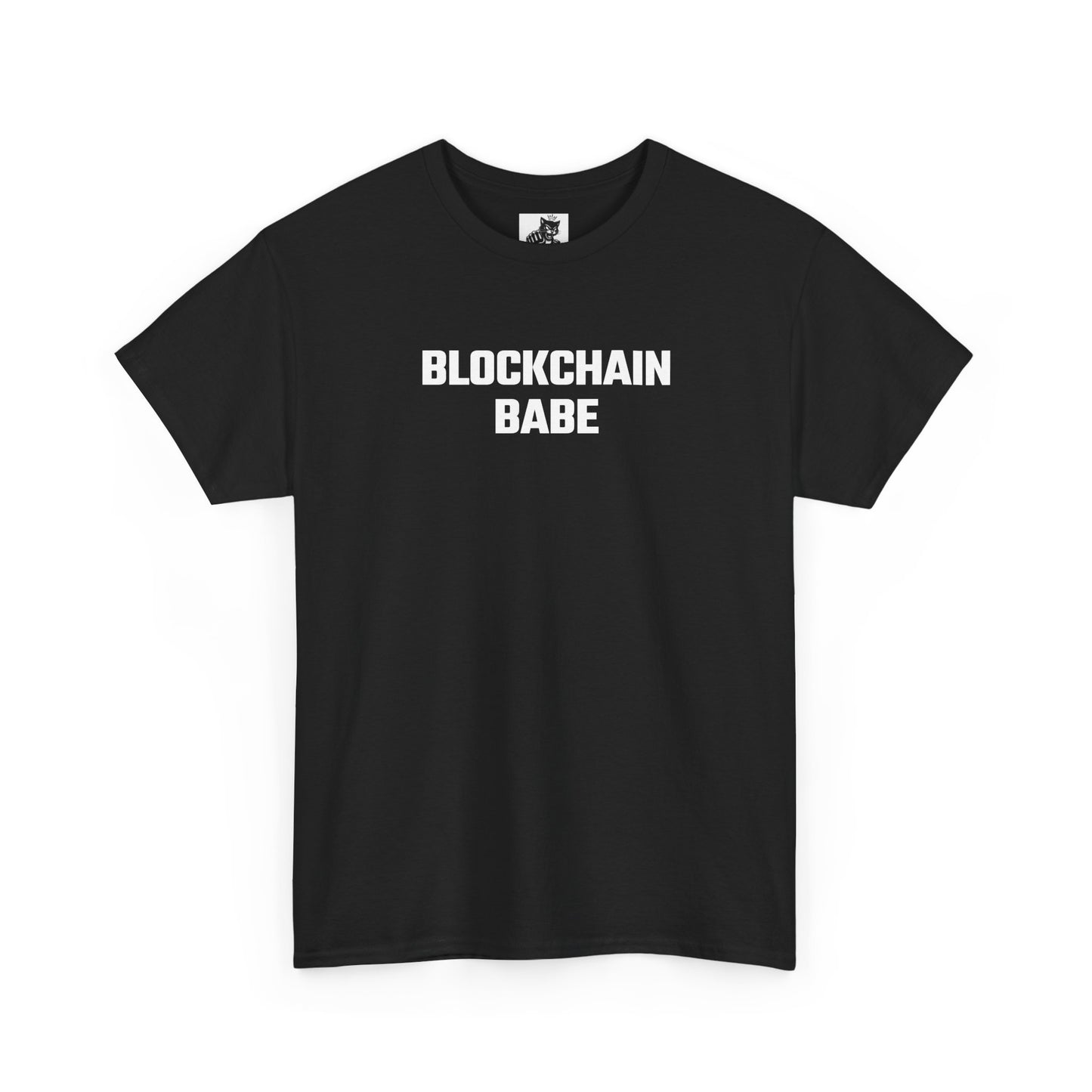 Blockchain Babe Crypto Themed T-Shirt