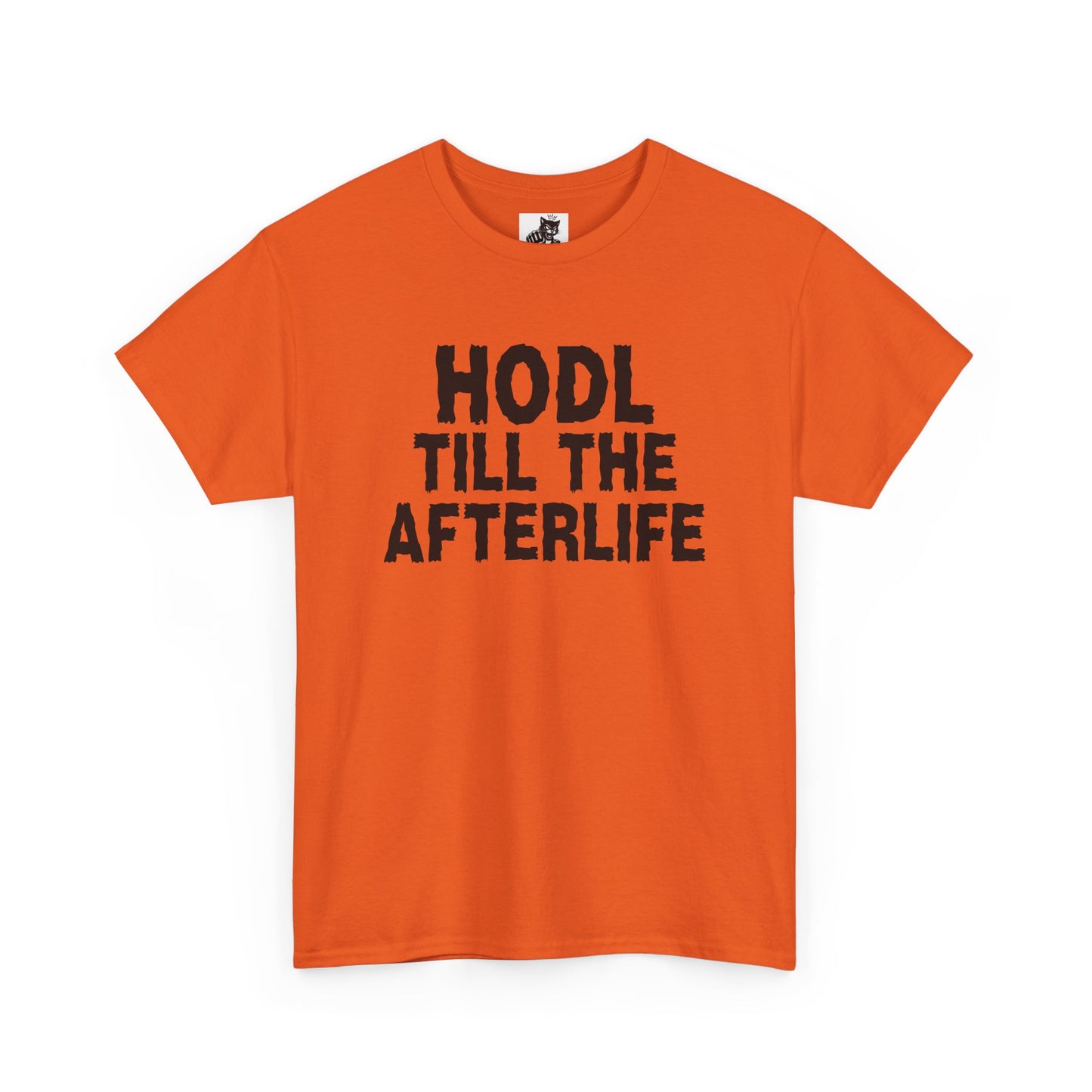 HODL Till The Afterlife Graphic Tee - Crypto Halloween T-Shirt
