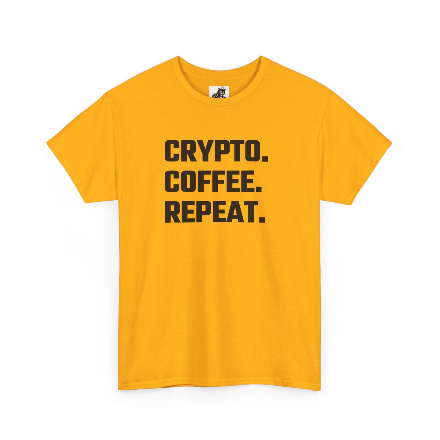 Crypto Coffee Repeat (Version 2) T-Shirt