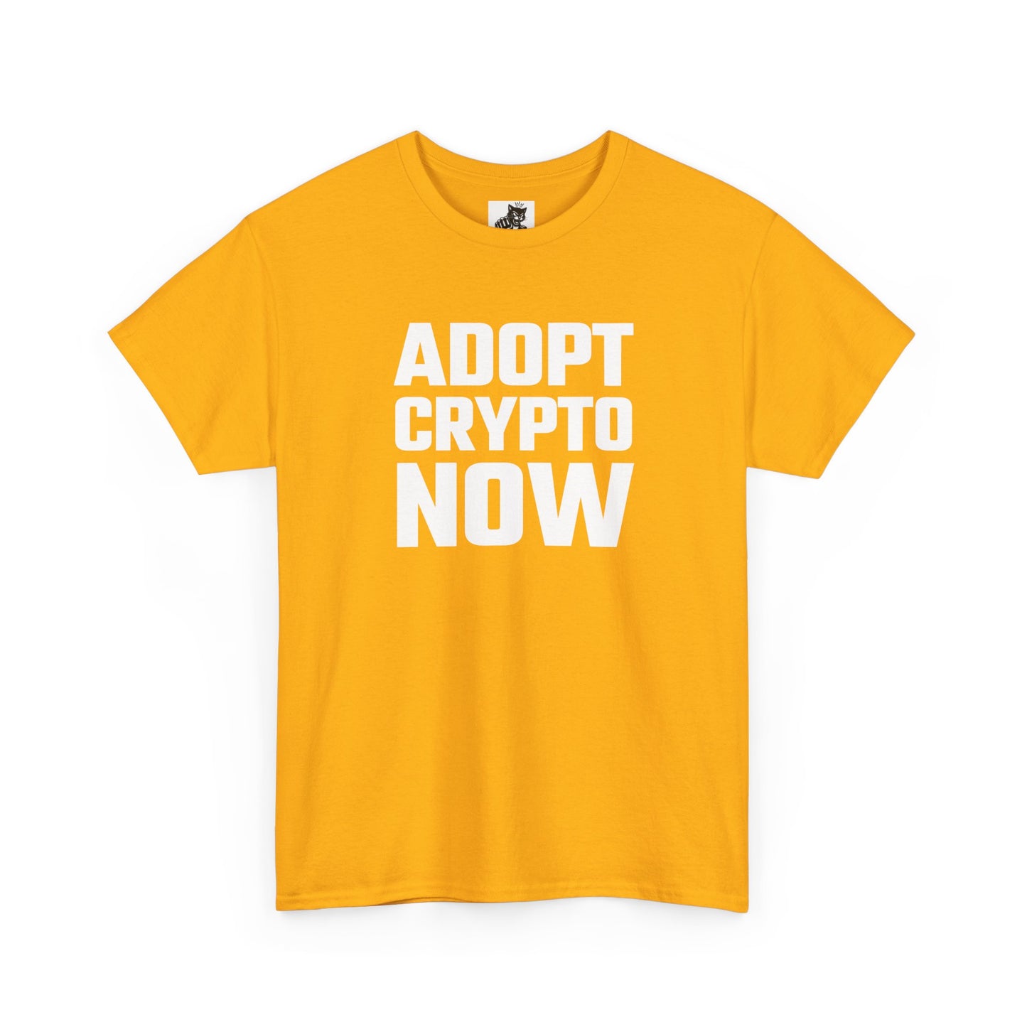 Adopt Crypto Now Graphic T-Shirt