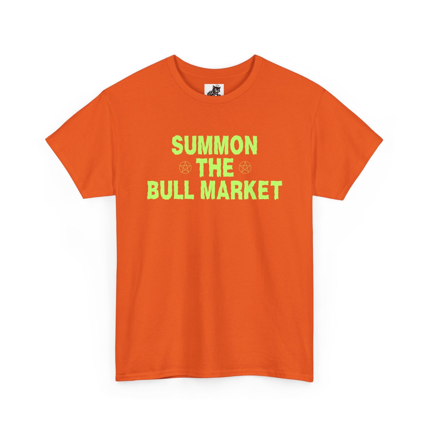 Summon The Bull Market (Version 2) Graphic Tee - Crypto Halloween T-Shirt