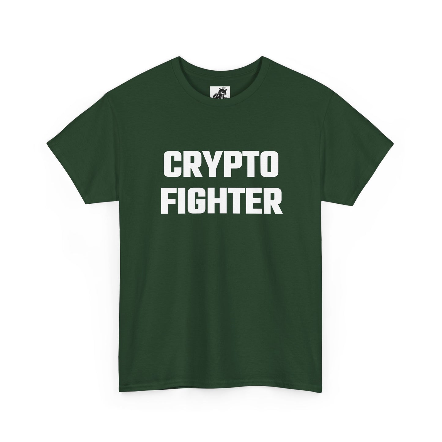 Crypto Fighter Graphic Tee - Crypto Themed T-Shirt