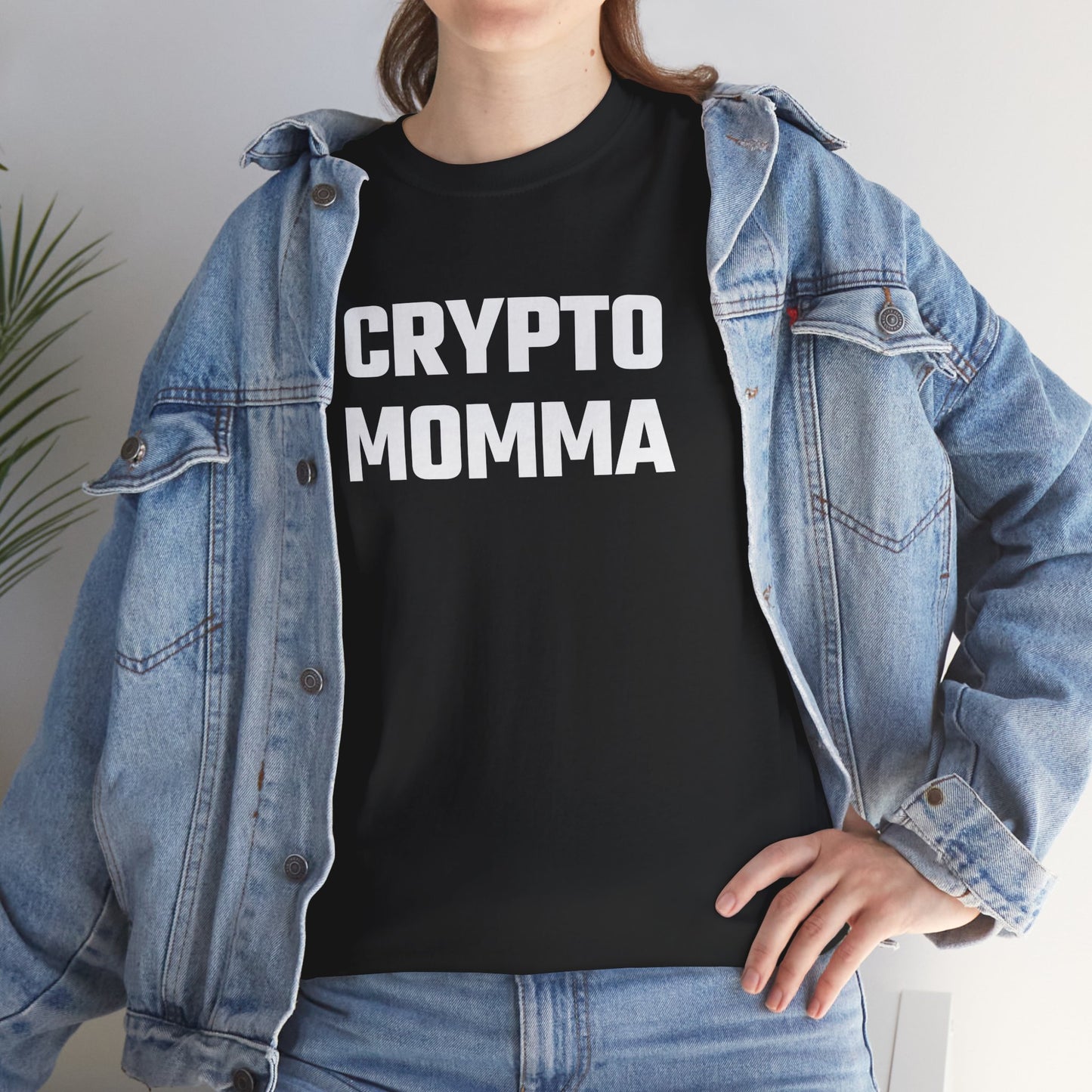 Crypto Momma Graphic Tee - Unisex Cotton T-Shirt