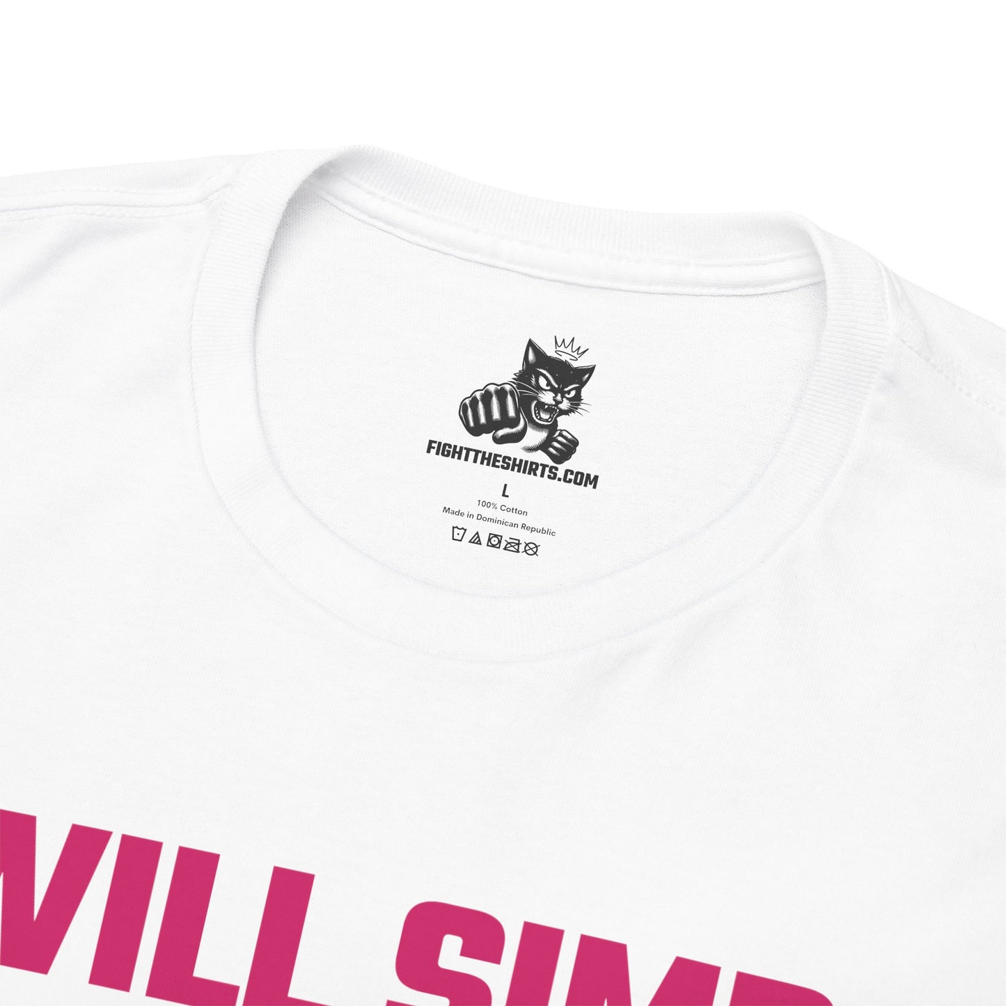 Will Simp For Bitcoin (Version 2) Graphic Tee - Unisex Cotton T-Shirt