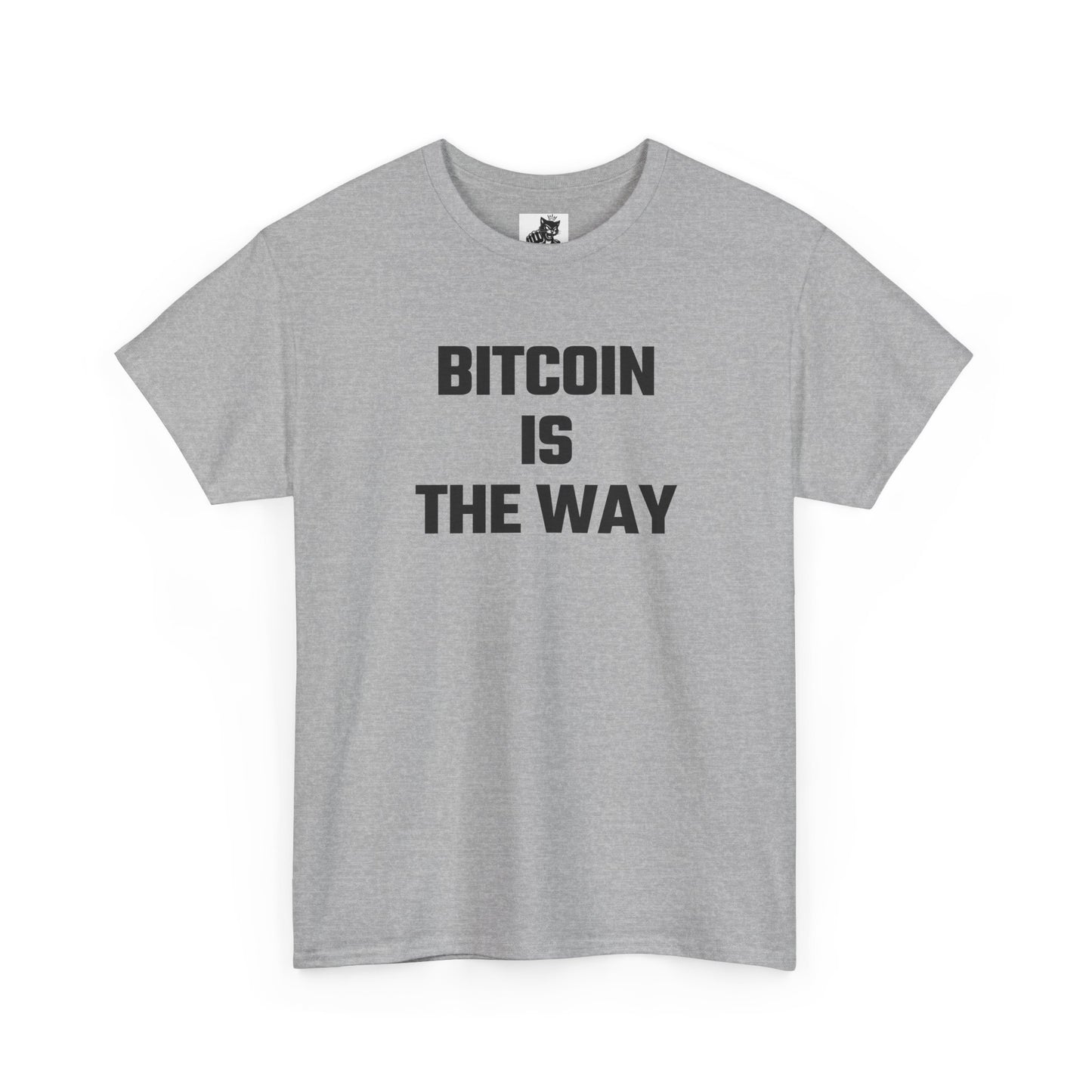 Bitcoin Is The Way Crypto Themed T-Shirt
