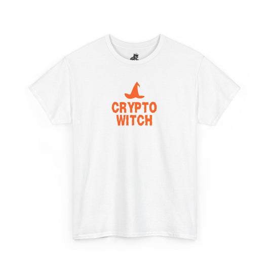 Crypto Witch Graphic Tee - Crypto Halloween T-Shirt