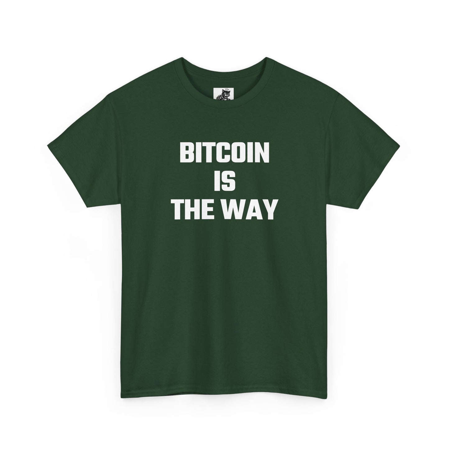 Bitcoin Is The Way Crypto Themed T-Shirt