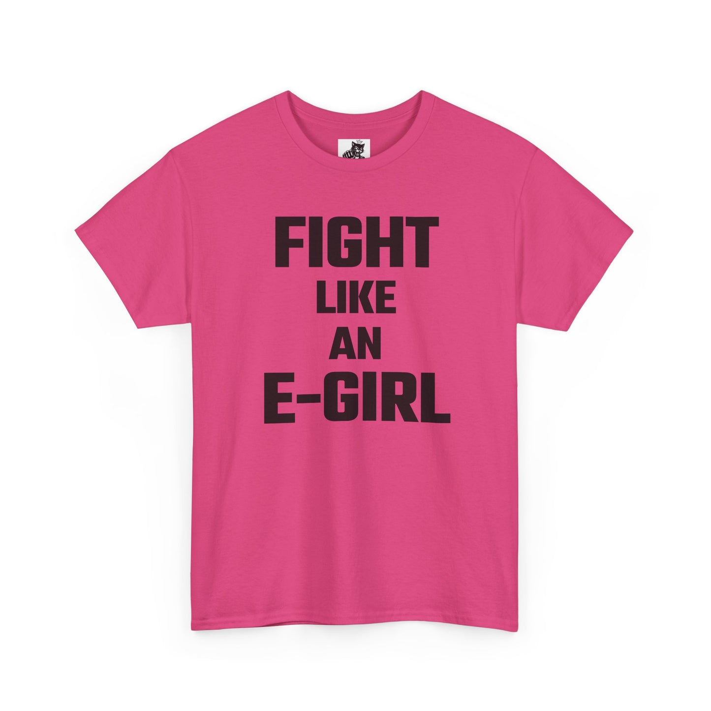 Fight Like An E-Girl (Version 2) Graphic Tee - Unisex Cotton T-Shirt