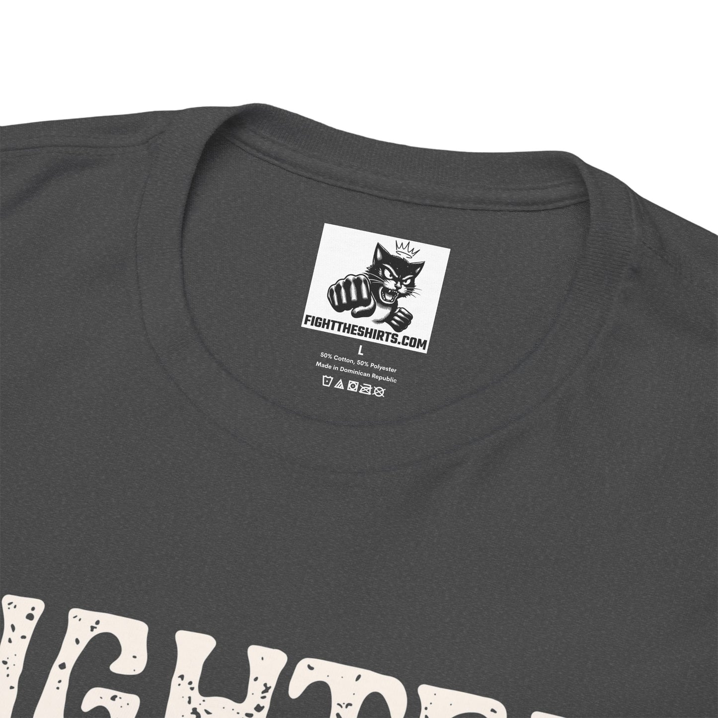 Fighter Lion Graphic Tee - Unisex Cotton T-Shirt