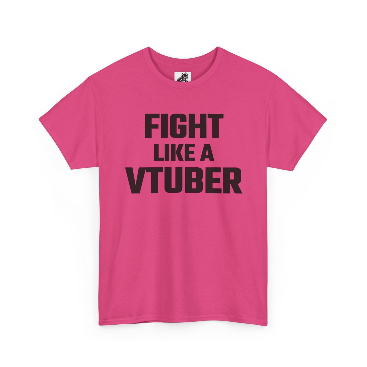 Fight Like A VTuber (Version 2) Graphic Tee - Unisex Cotton T-Shirt