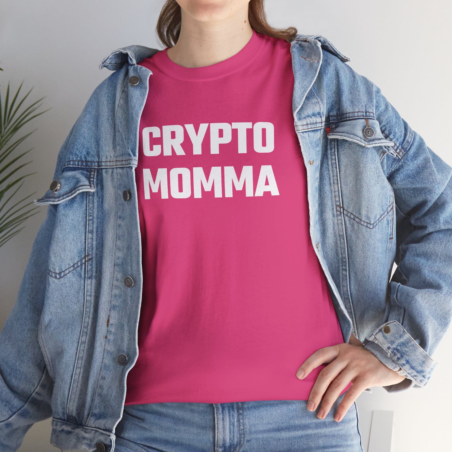 Crypto Momma Graphic Tee - Unisex Cotton T-Shirt