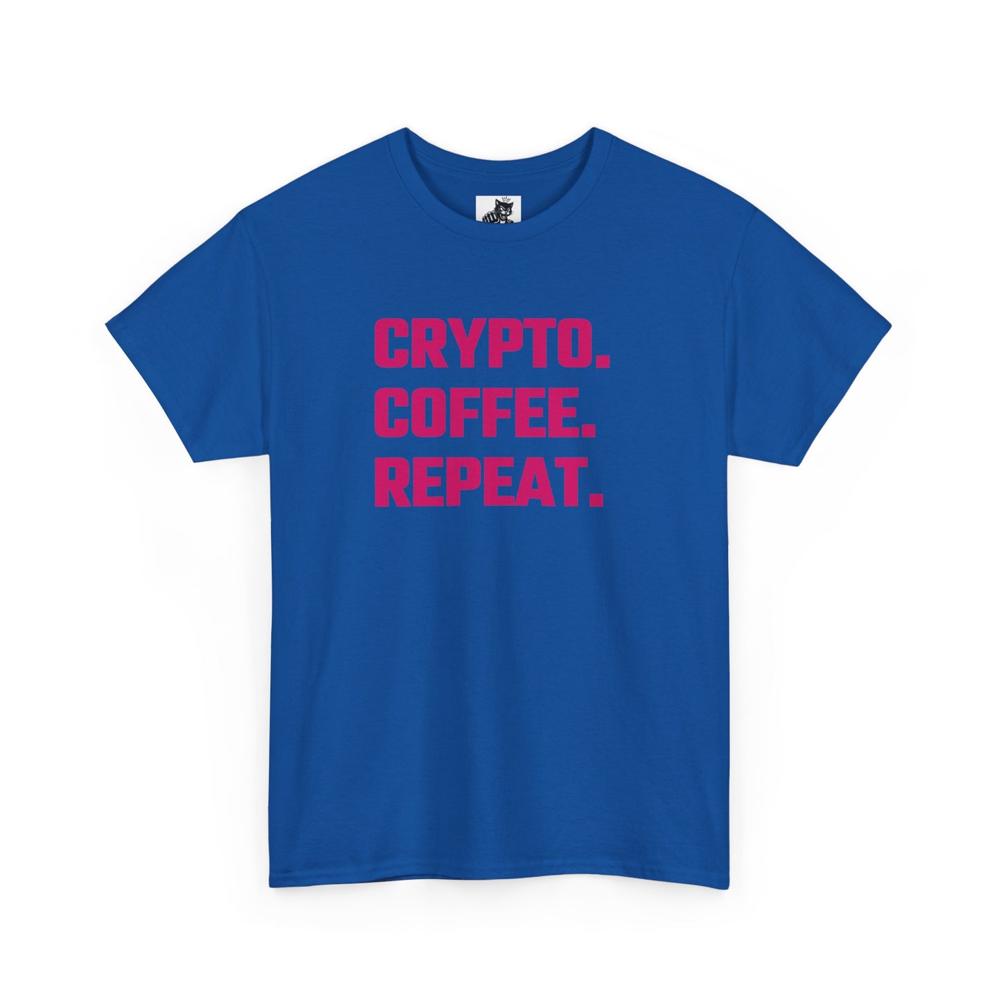 Crypto Coffee Repeat (Version 2) T-Shirt