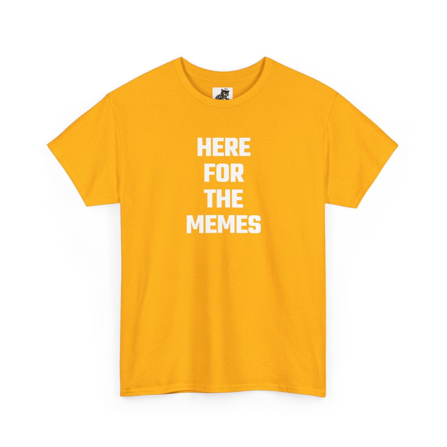 Here For The Memes Crypto Themed T-Shirt