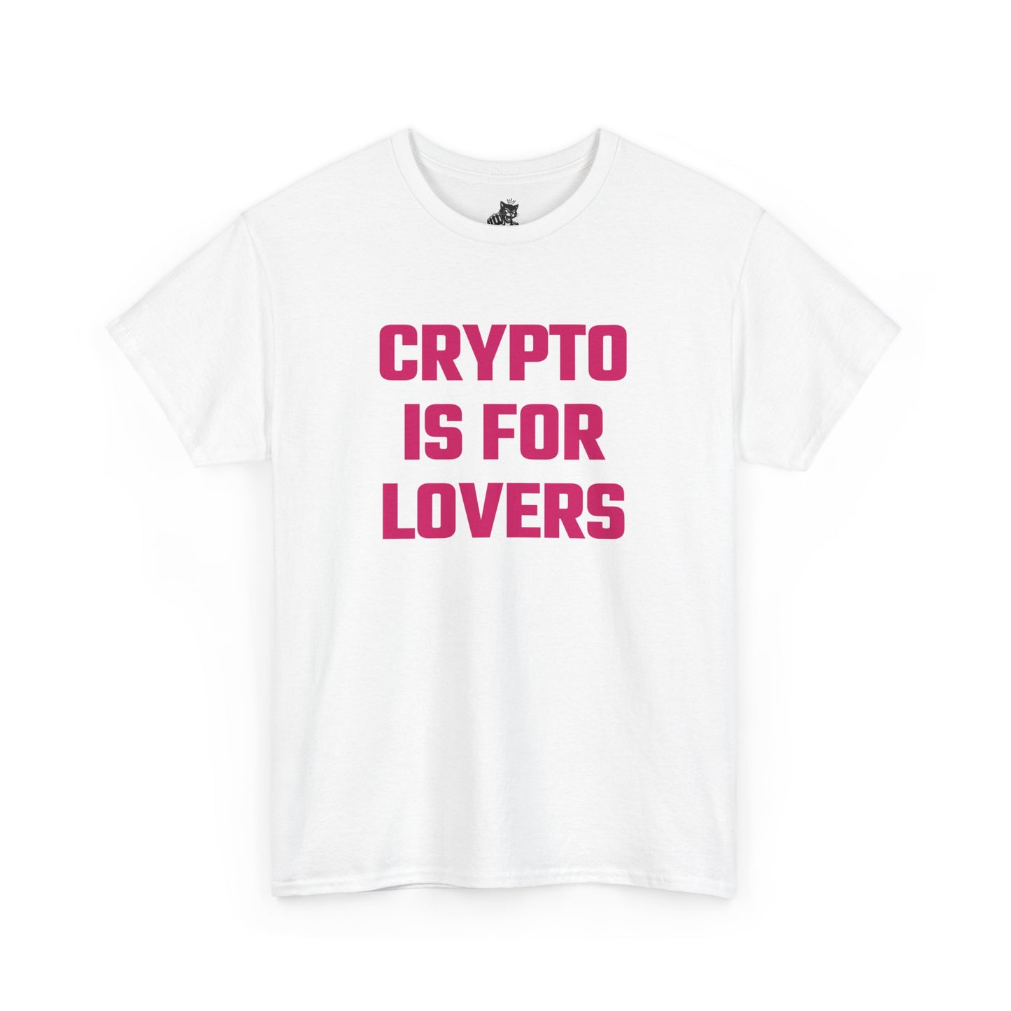 Crypto Is For Lovers (Version 2) Graphic Tee - Unisex Cotton T-Shirt