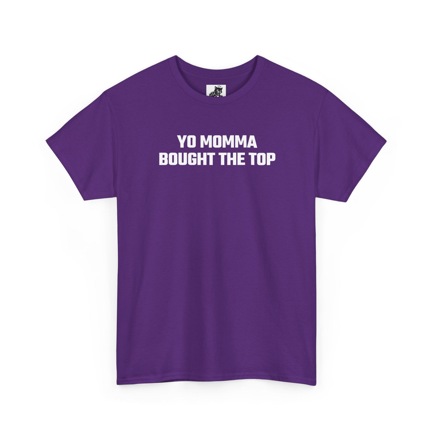 Yo Momma Bought The Top Graphic Tee - Crypto Themed T-Shirt