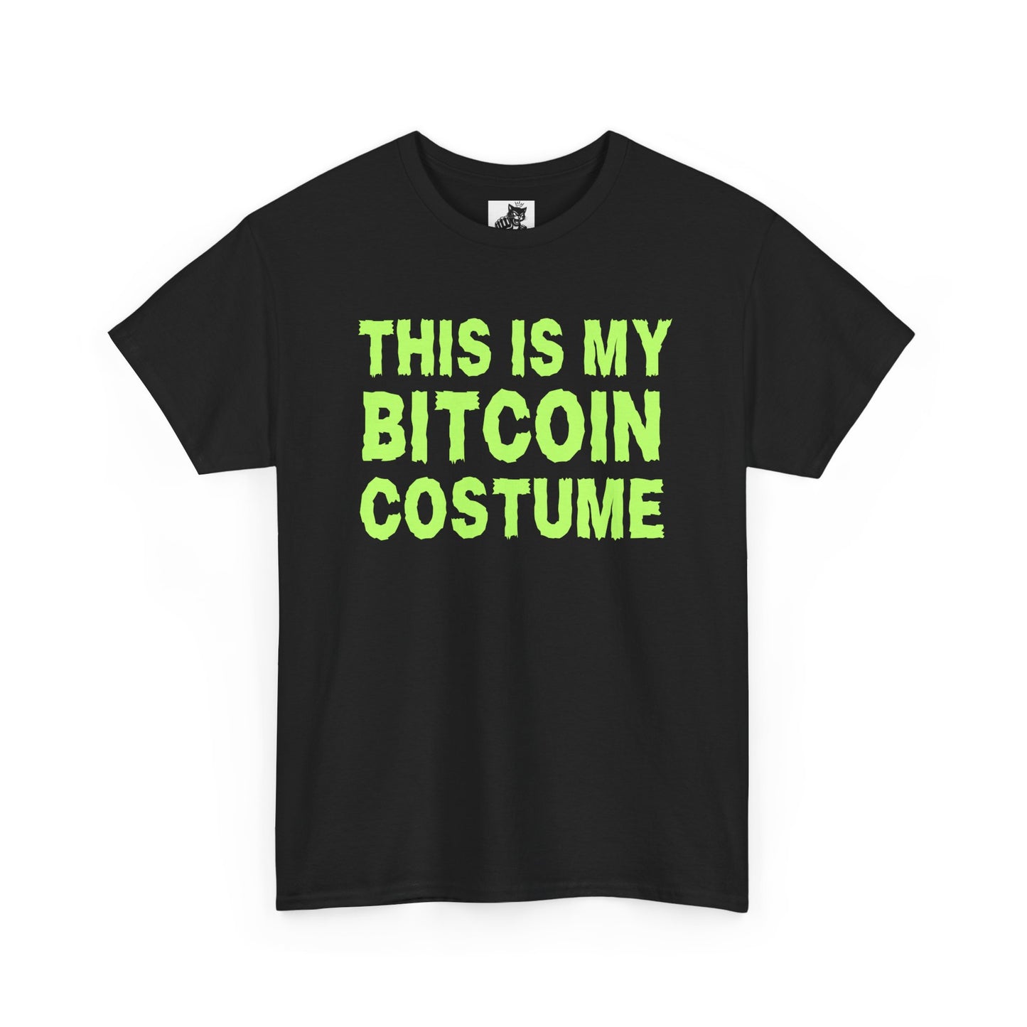 This Is My Bitcoin Costume (Version 2) Graphic Tee - Crypto Halloween T-Shirt