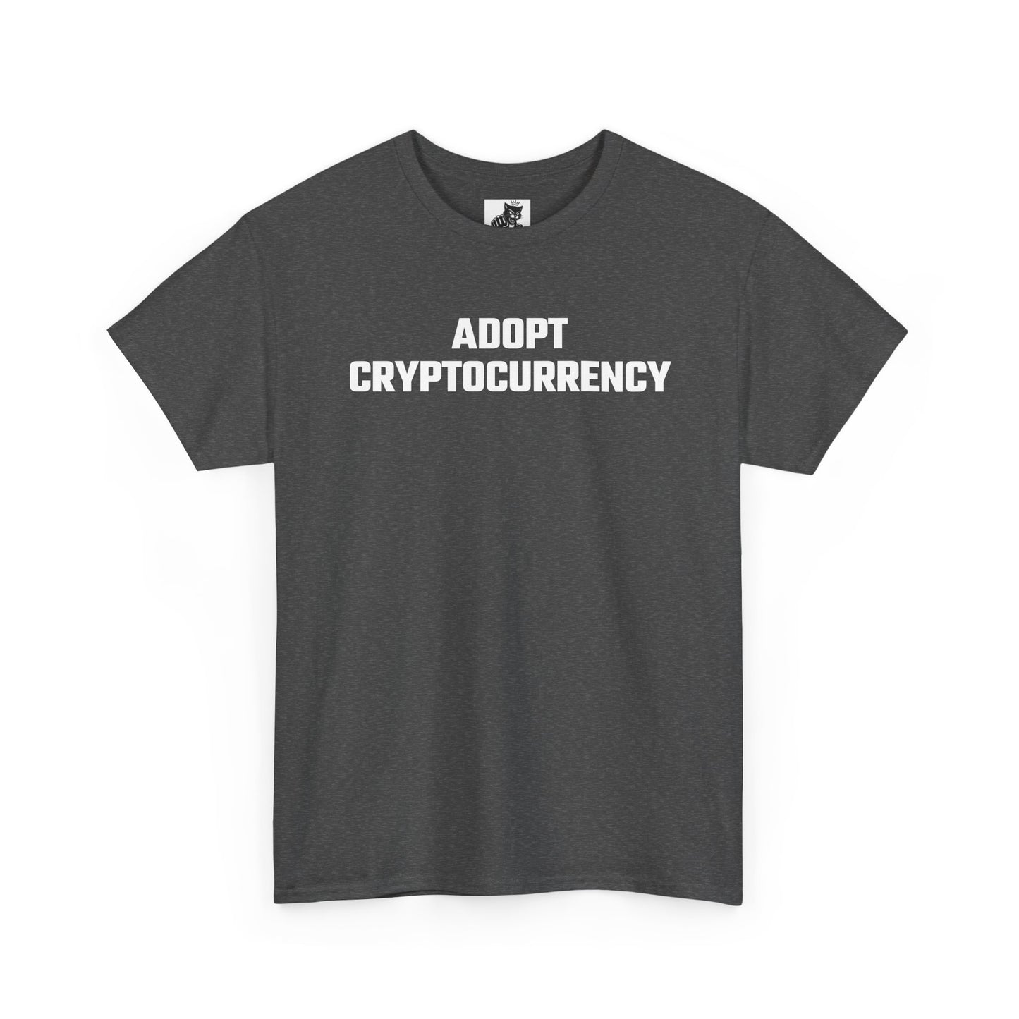 Adopt Cryptocurrency Graphic T-Shirt