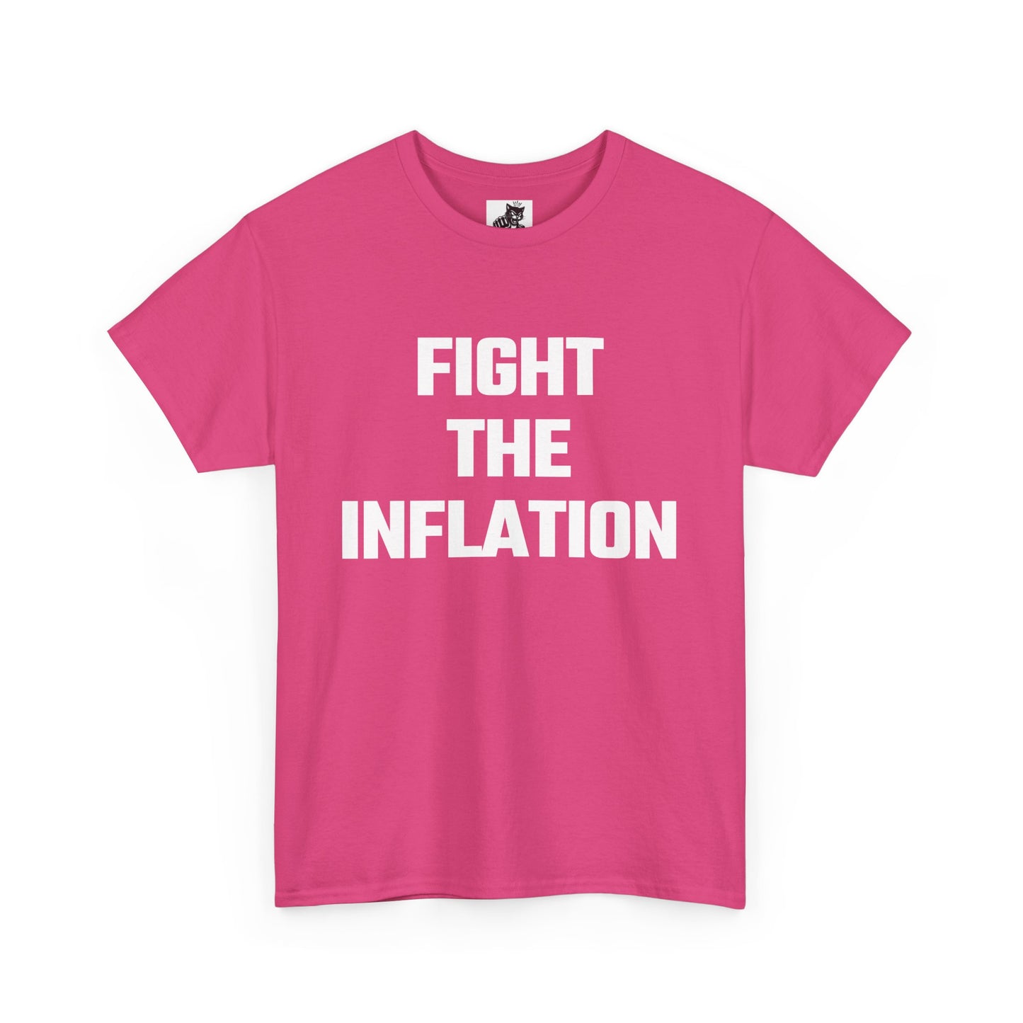 Fight The Inflation Graphic Tee - Unisex Cotton T-Shirt
