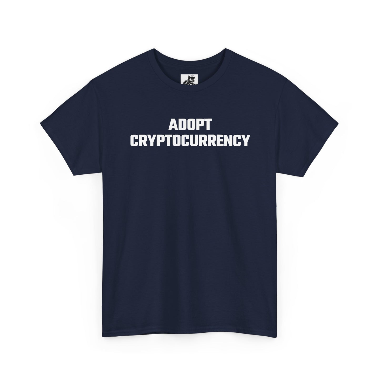 Adopt Cryptocurrency Graphic T-Shirt