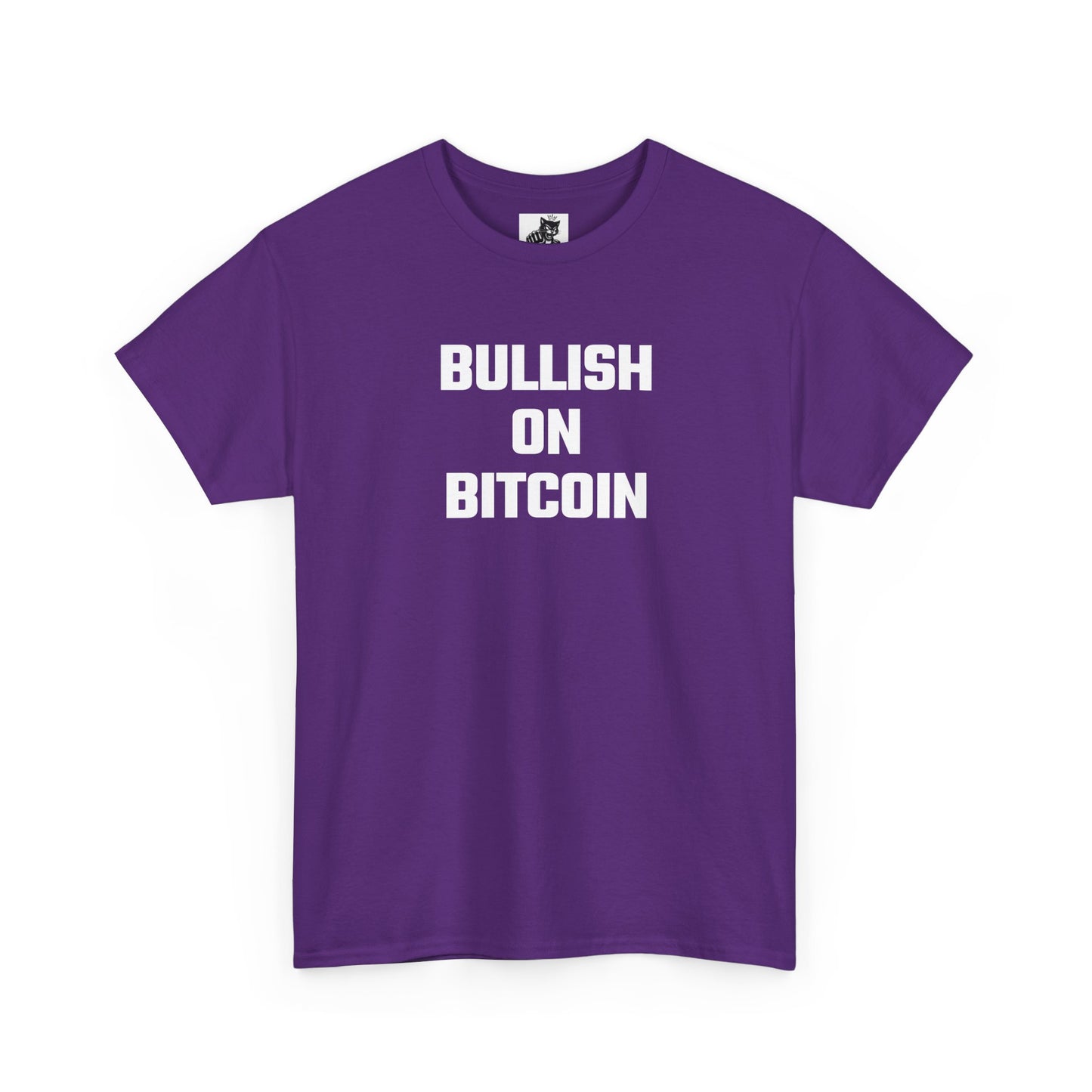 Bullish On Bitcoin Crypto Themed T-Shirt