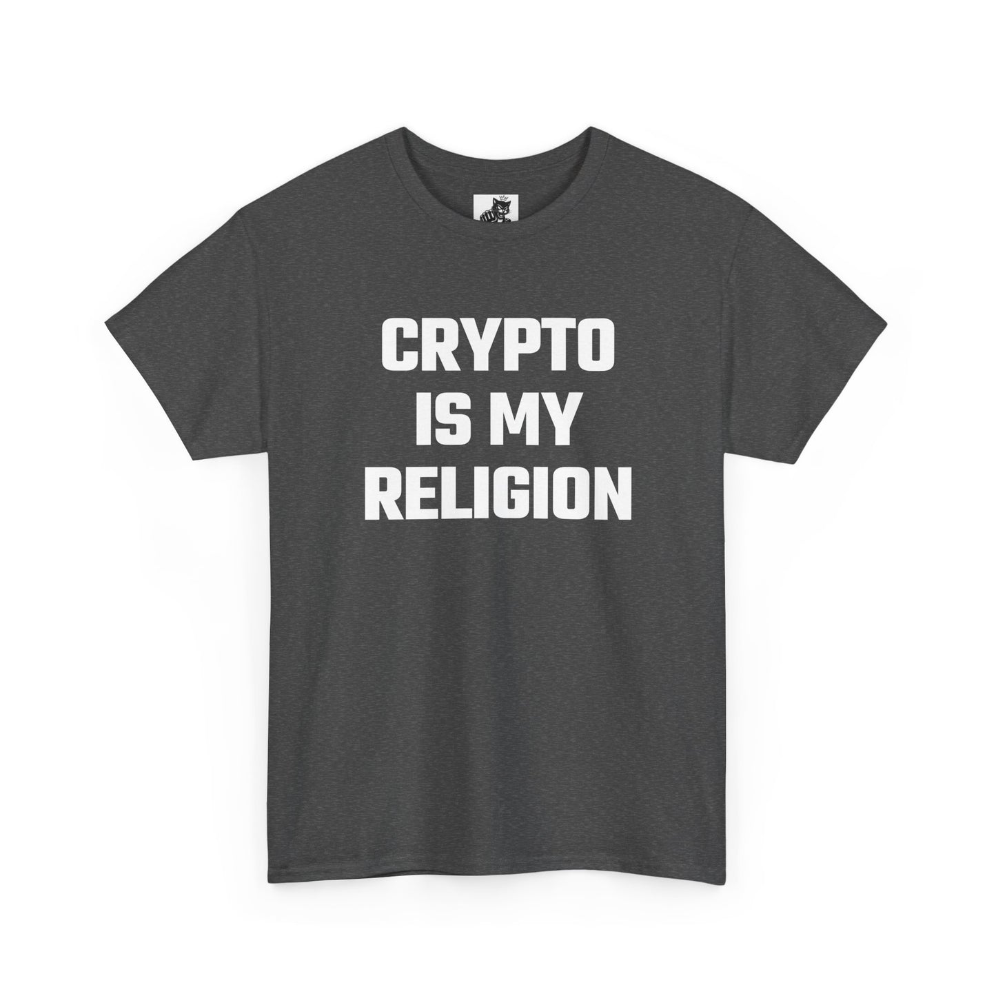 Crypto Is My Religion Graphic Tee - Unisex Cotton T-Shirt