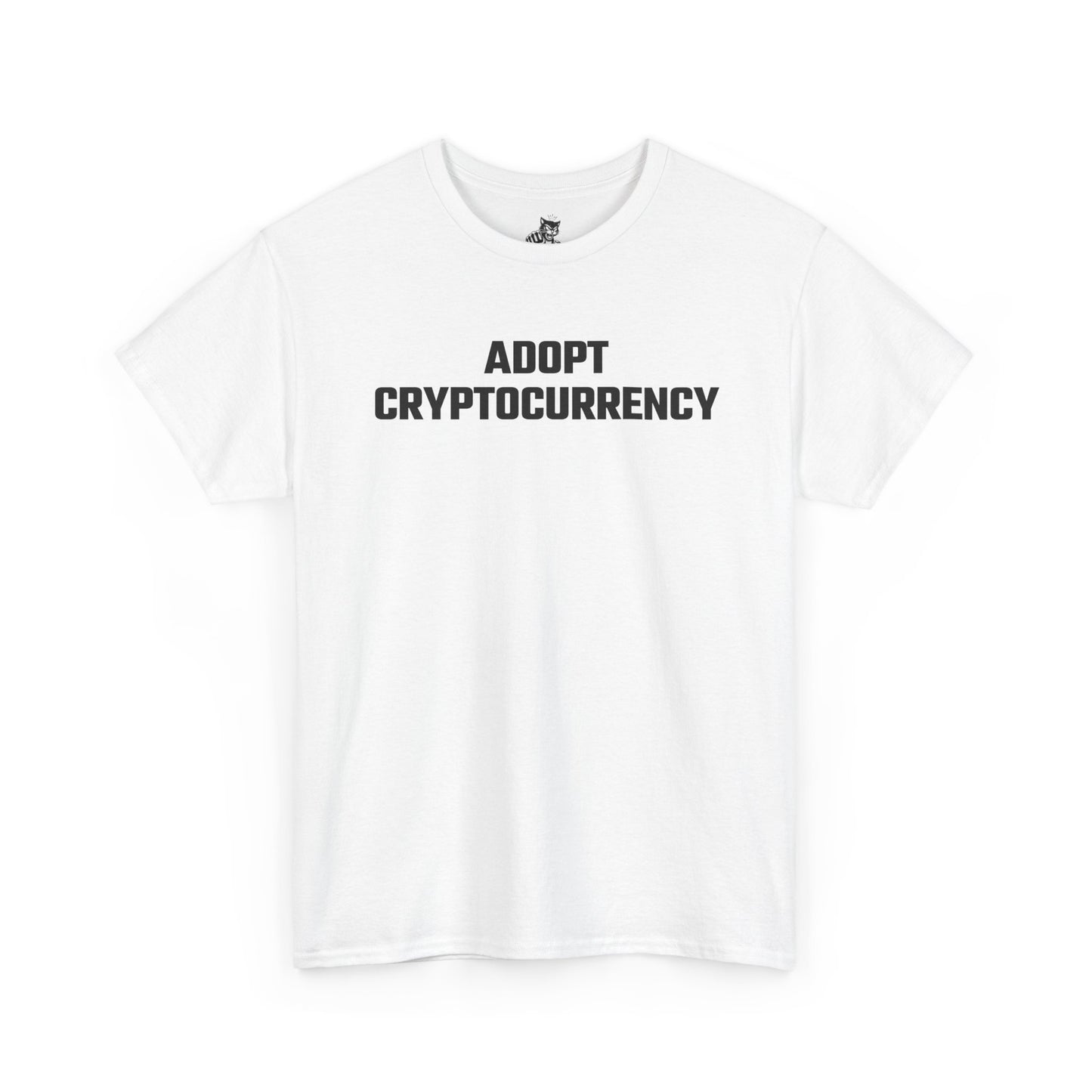 Adopt Cryptocurrency Graphic T-Shirt