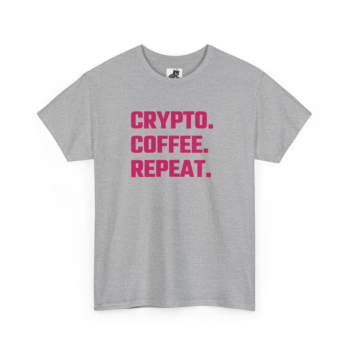 Crypto Coffee Repeat (Version 2) T-Shirt