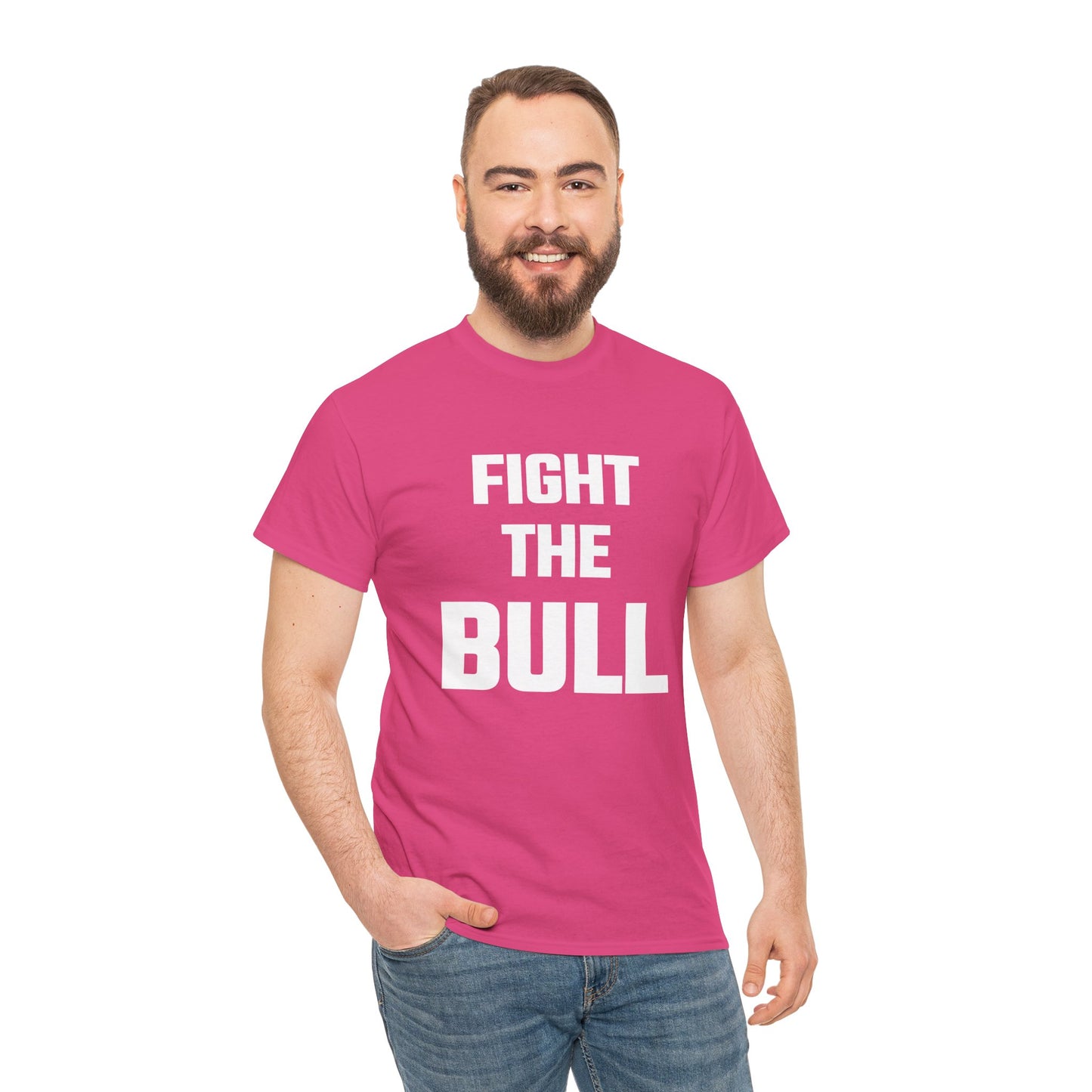 Fight The Bull Graphic Tee - Unisex Cotton T-Shirt