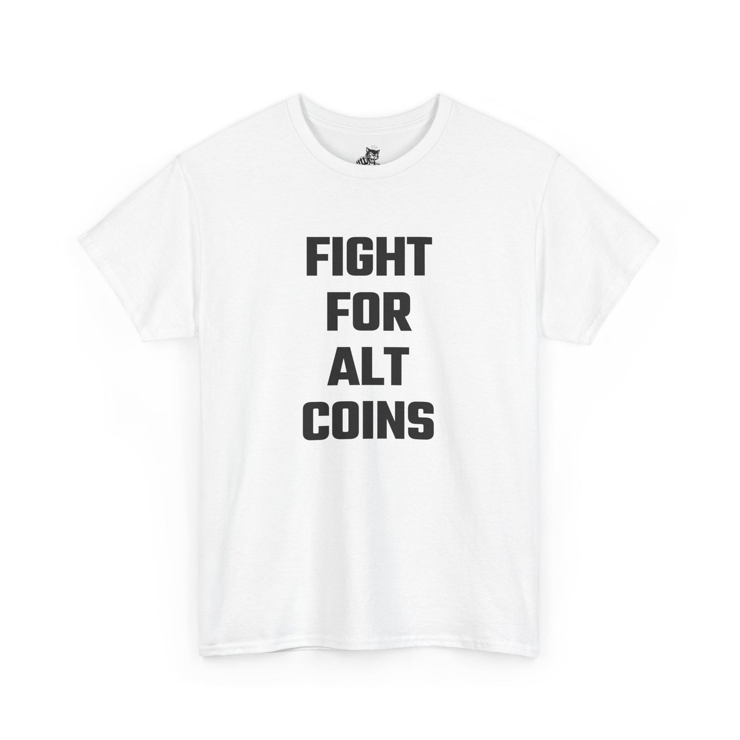 Fight For Alt Coins Graphic Tee - Unisex Cotton T-Shirt