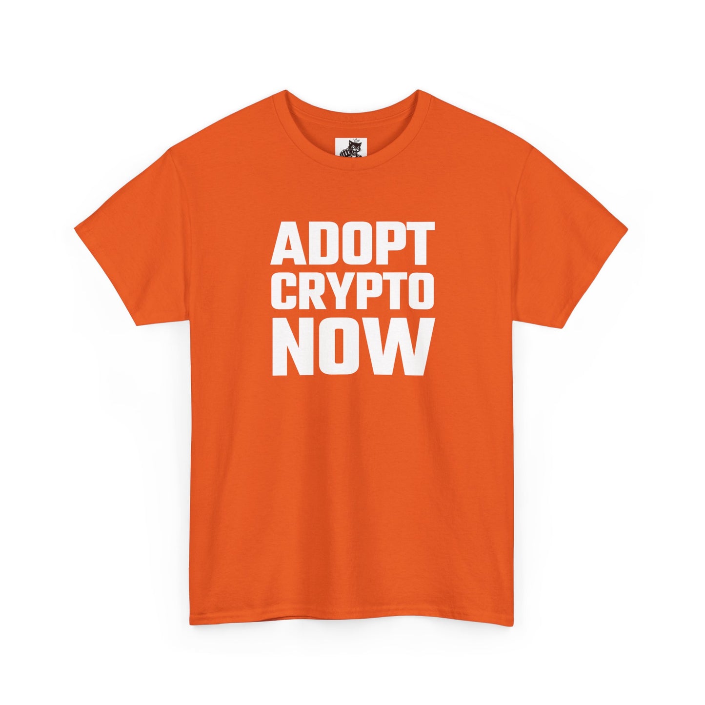 Adopt Crypto Now Graphic T-Shirt
