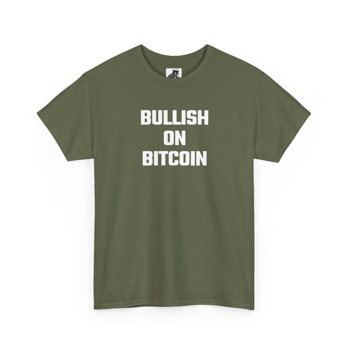 Bullish On Bitcoin Crypto Themed T-Shirt