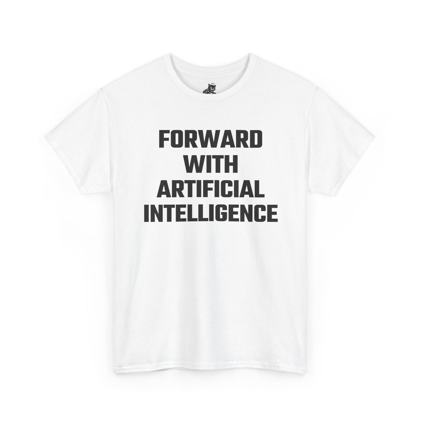 Forward With Artificial Intelligence Graphic Tee - Unisex Cotton T-Shirt