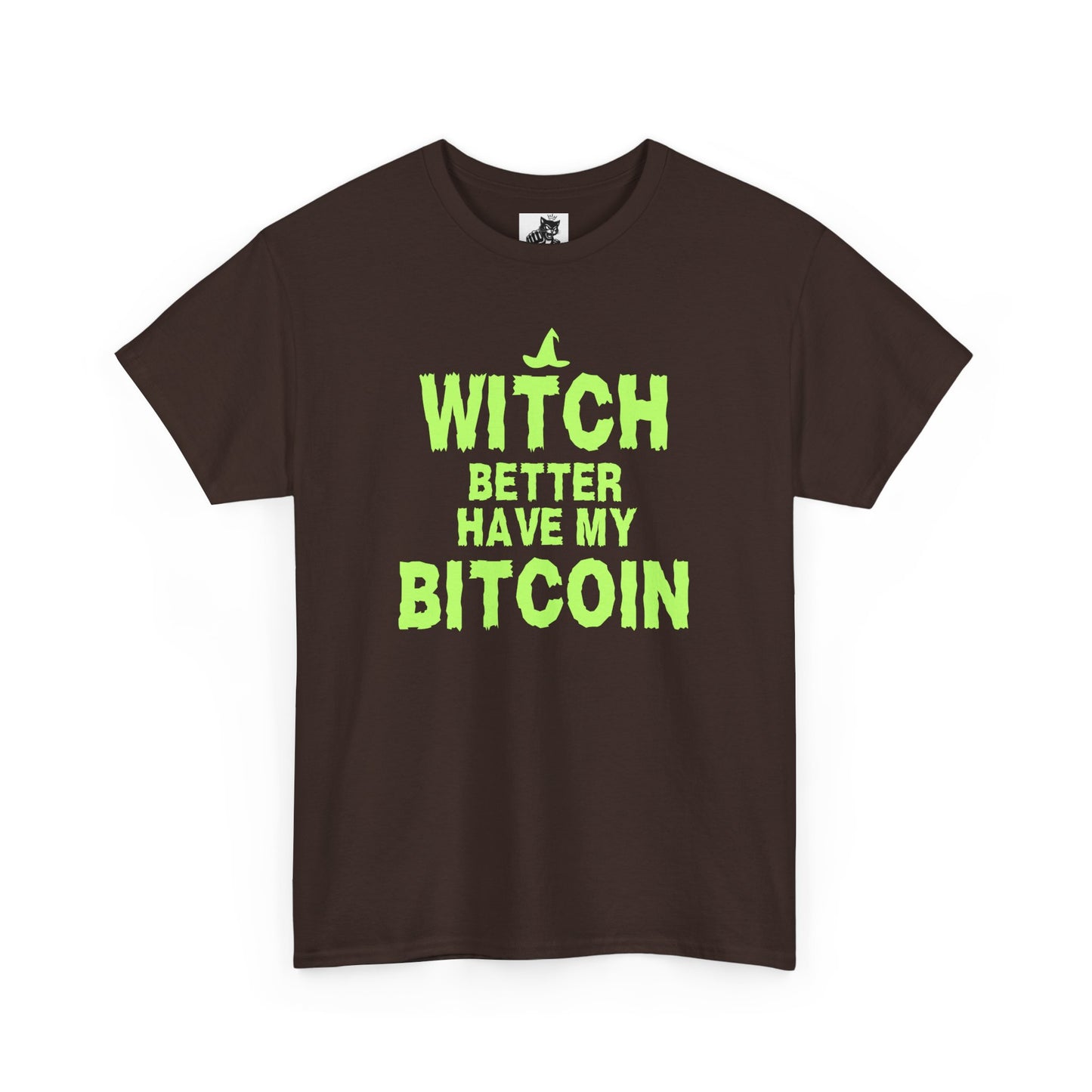 Witch Better Have My Bitcoin (Version 2) Graphic Tee - Crypto Halloween T-Shirt